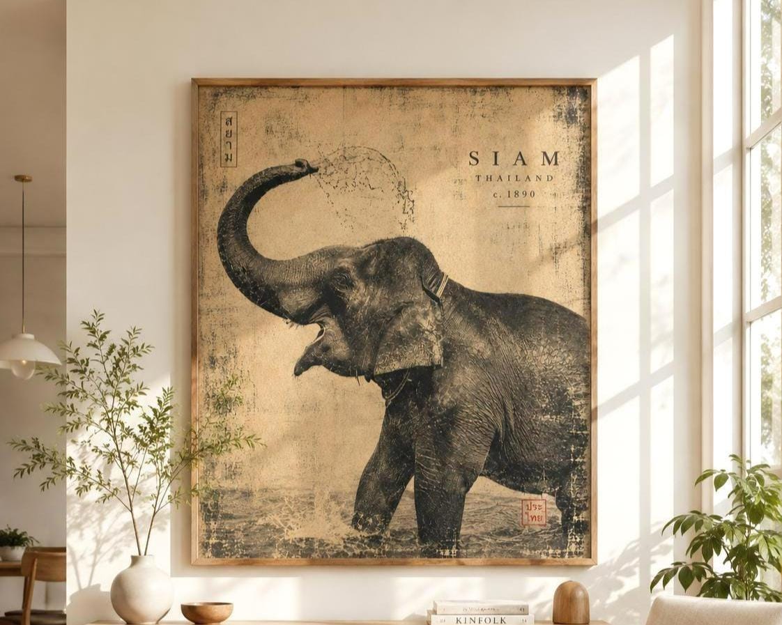 Vintage Thai Art - Etsy
