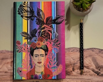 Frida journal sketchbook handmade