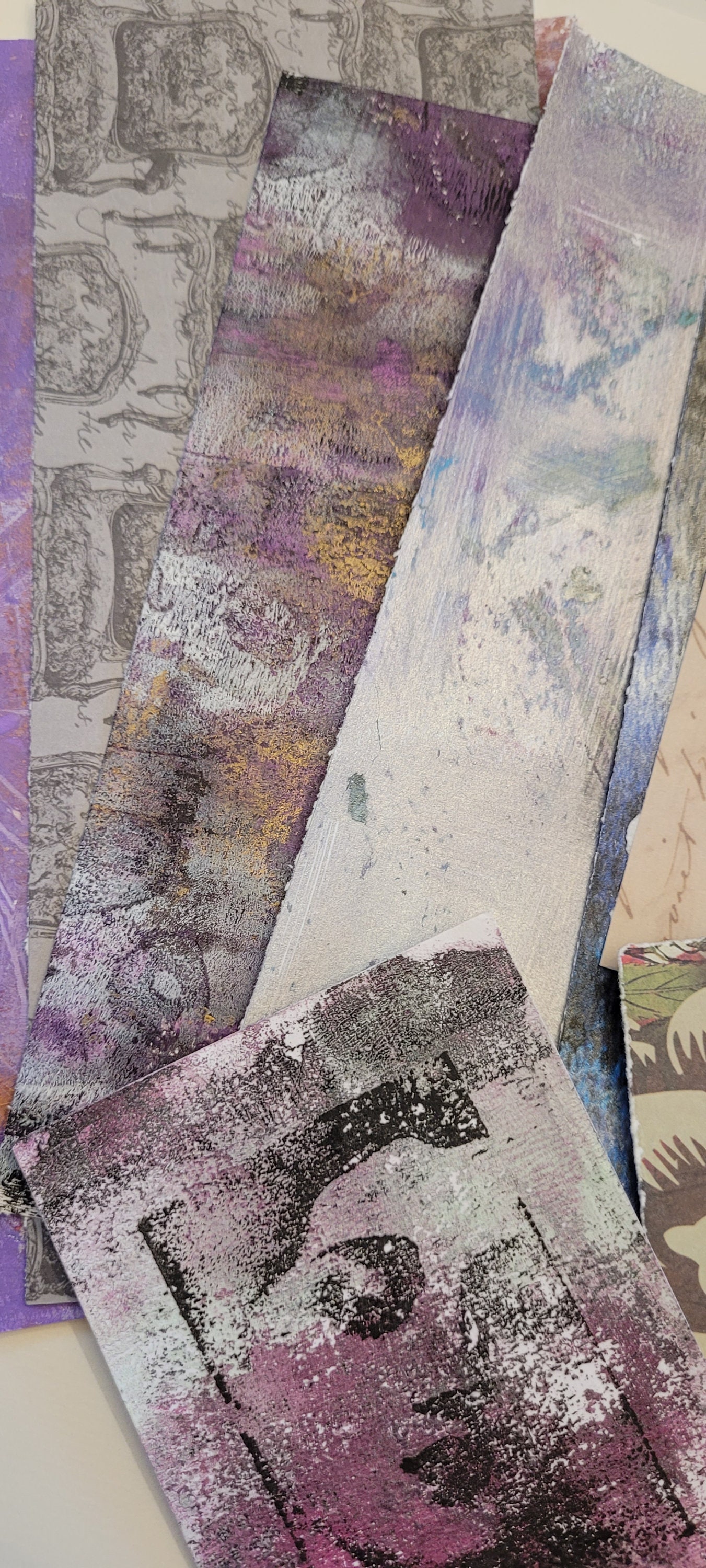 Mixed Media Scrap Paper Custom Paper Art Journaling Paper Etsy