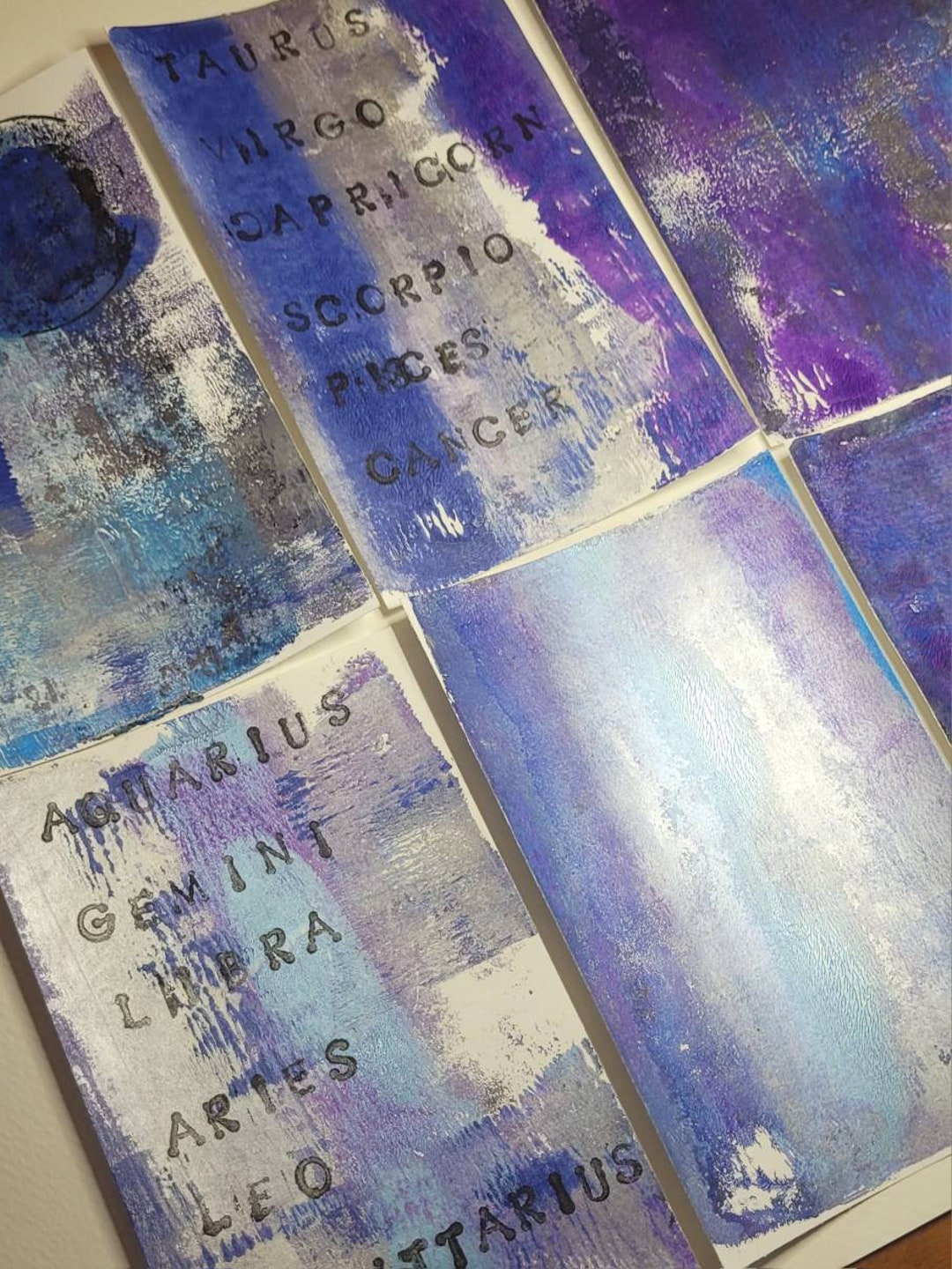 Mixed Media Scrap Paper, Custom Paper, Art, Journaling Paper, Gelli