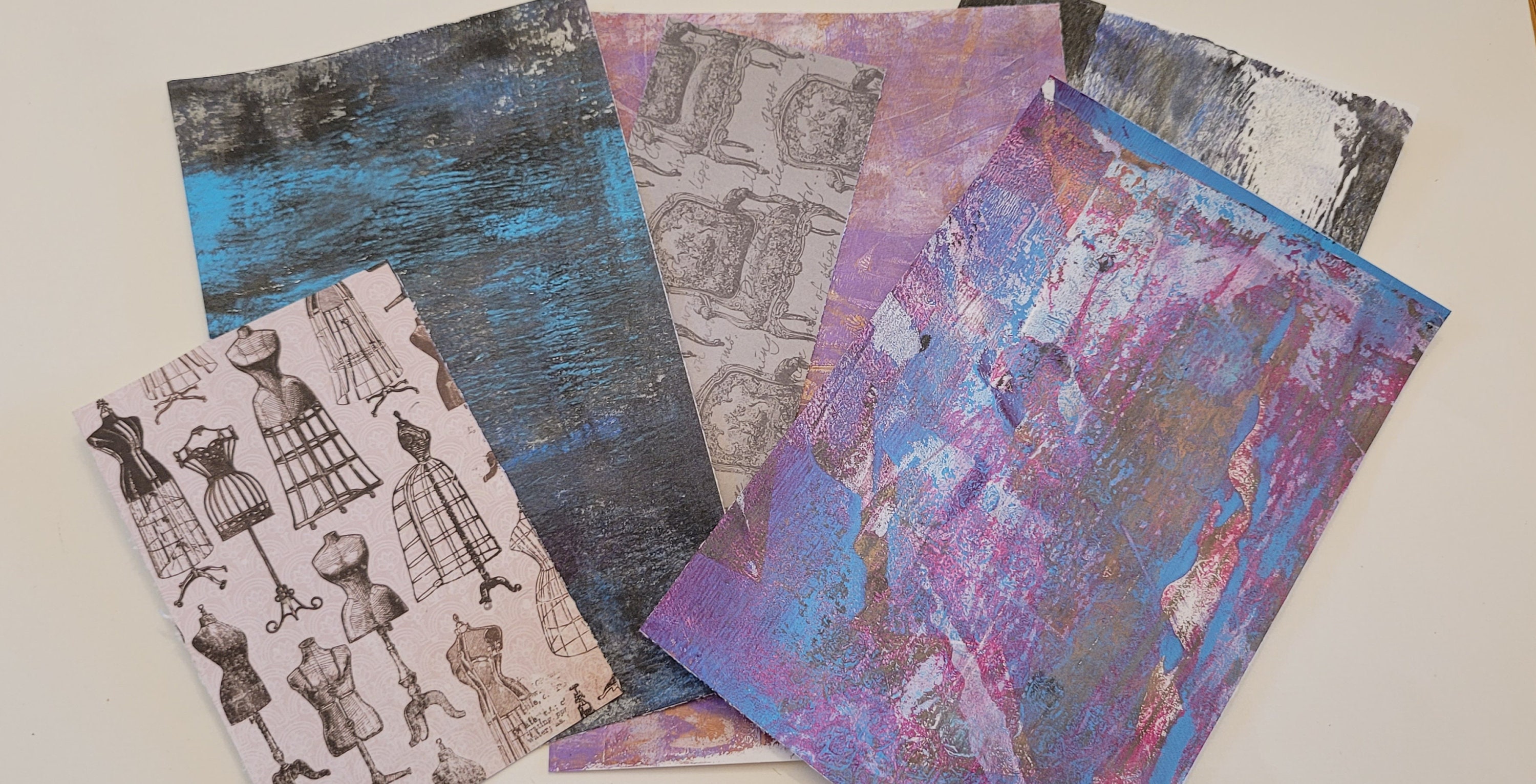 Mixed Media Scrap Paper Custom Paper Art Journaling Paper Etsy