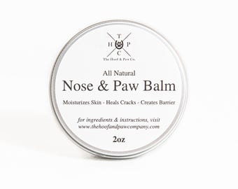 All Natural Nose and Paw Balm - 2oz