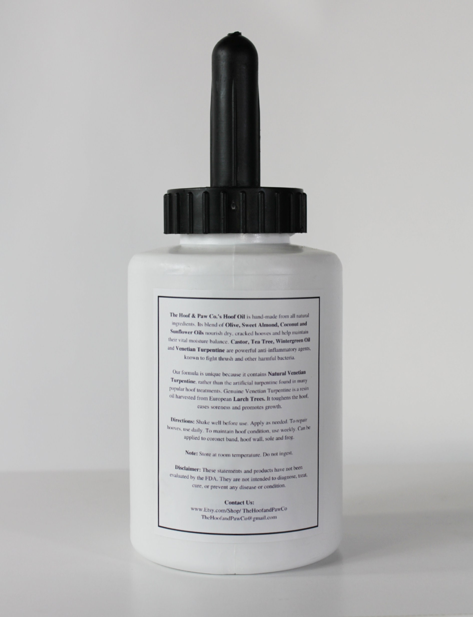 All Natural Hoof Oil for Horses Heals Cracks Kills Thrush Etsy