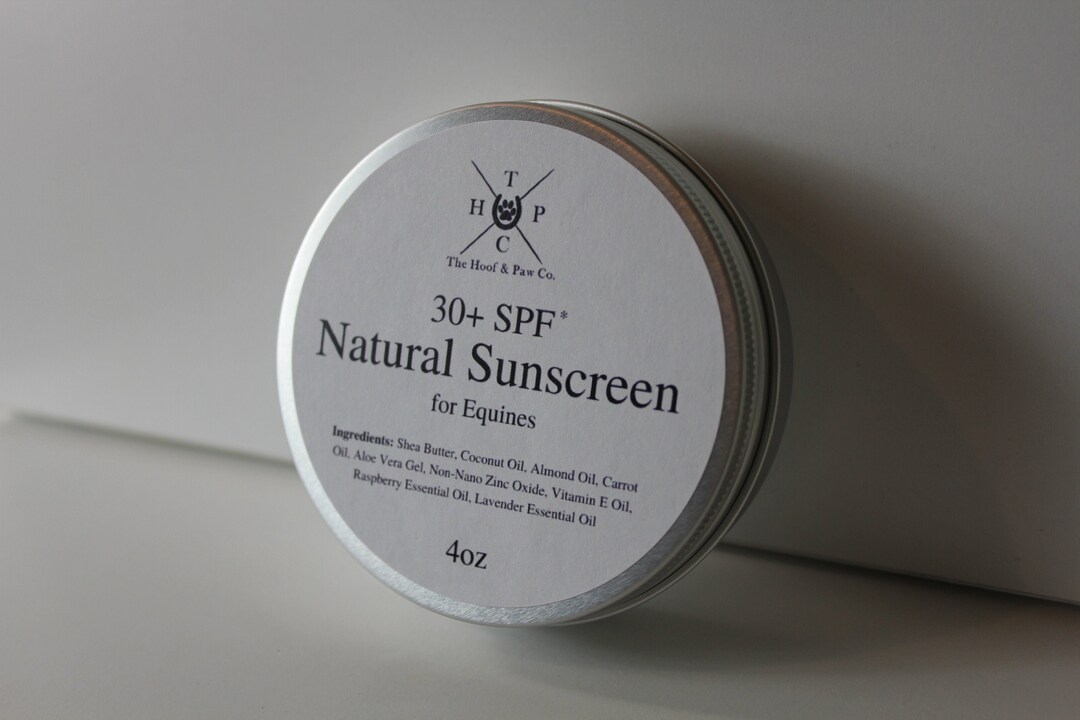 All Natural Sunscreen for Horses Etsy