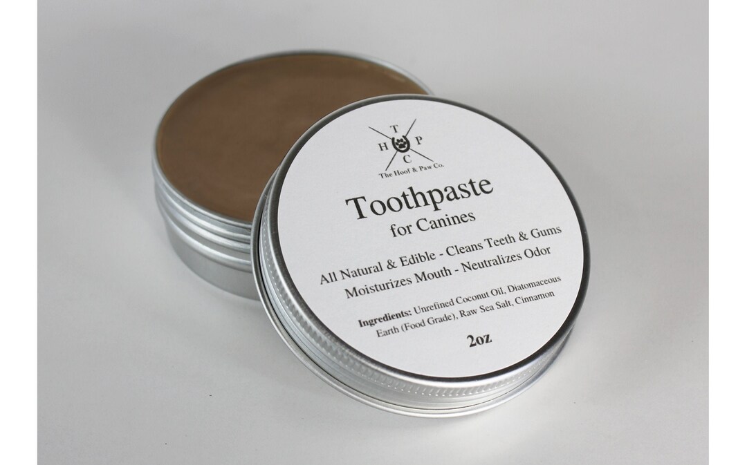 All Natural Toothpaste for Dogs Cleans Teeth Moisturizes Mouth Freshens