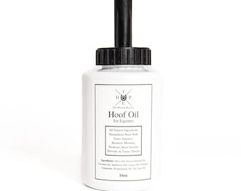 All Natural Hoof Oil - for Horses - 16oz