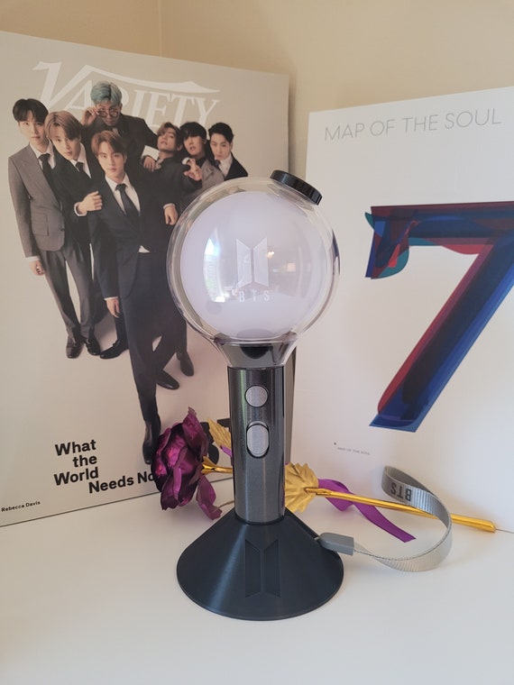 Special Edition ARMY Bomb BTS Light Stick Display Stand - Etsy