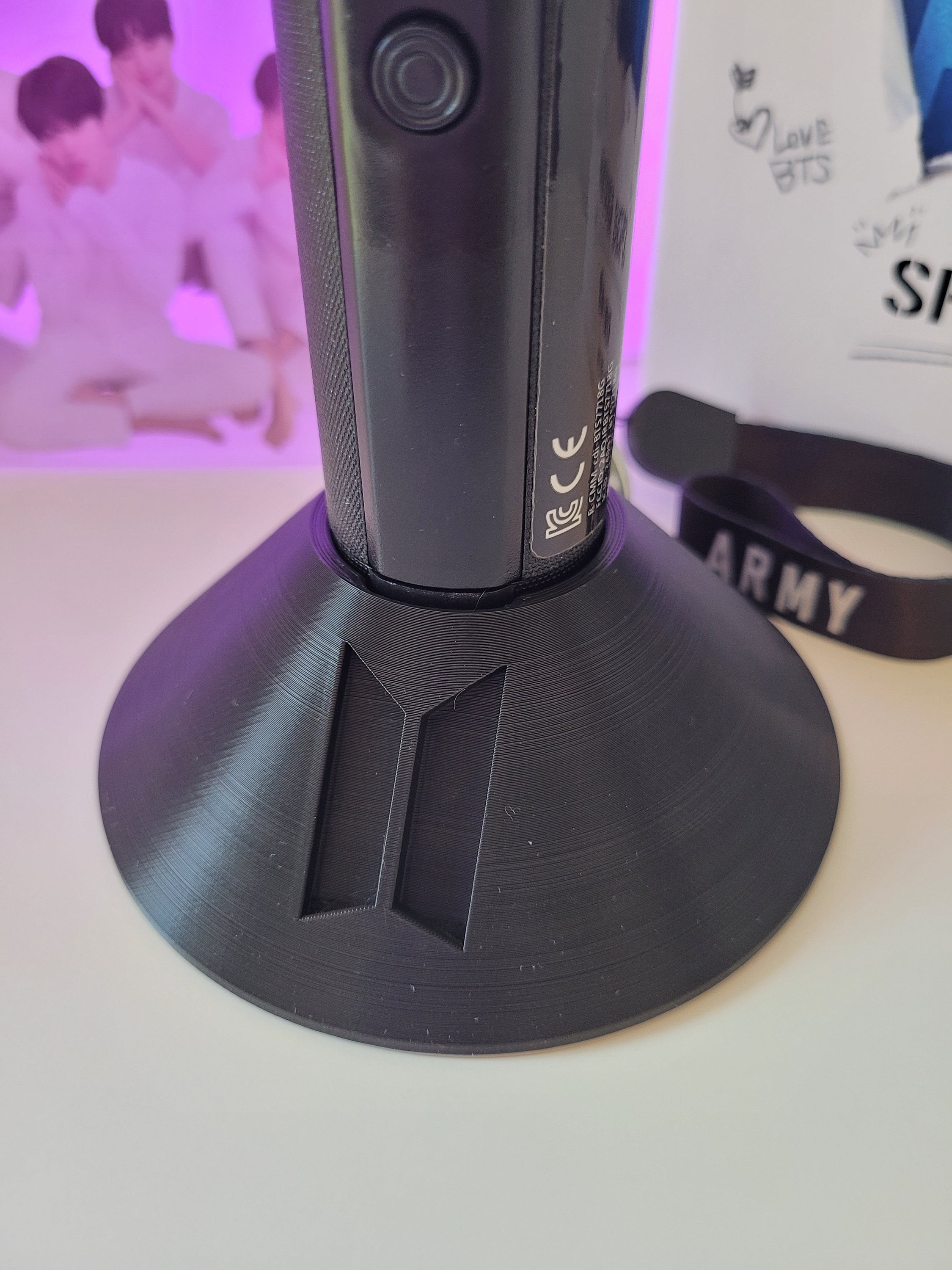 BTS Lightstick Display Stand (fits V3 Armybomb) - Etsy