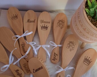 Brosse A Cheveux Bebe Etsy