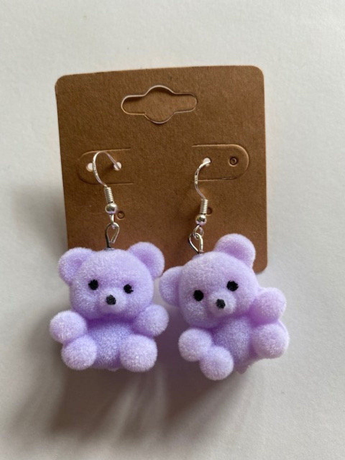 Colorful Teddy Bear Earrings Make sure to check out my shop Etsy