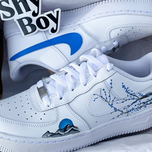 custom air force 1 crip