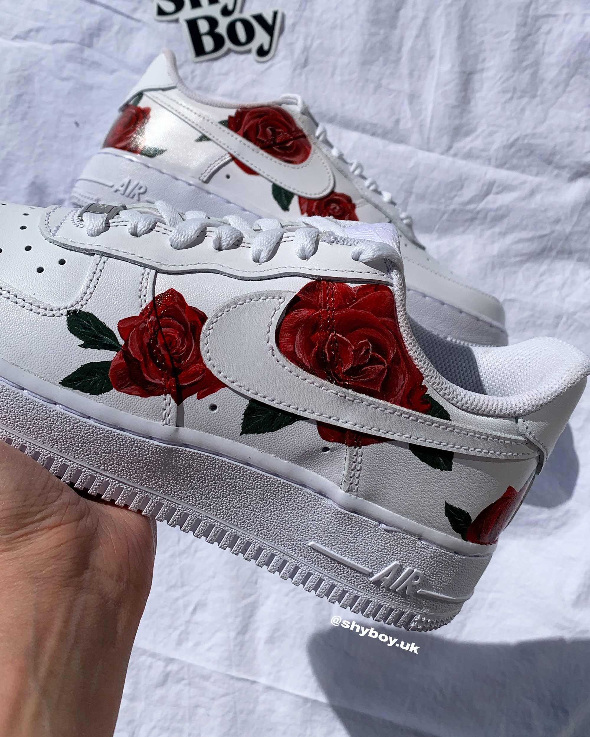 af1 with roses