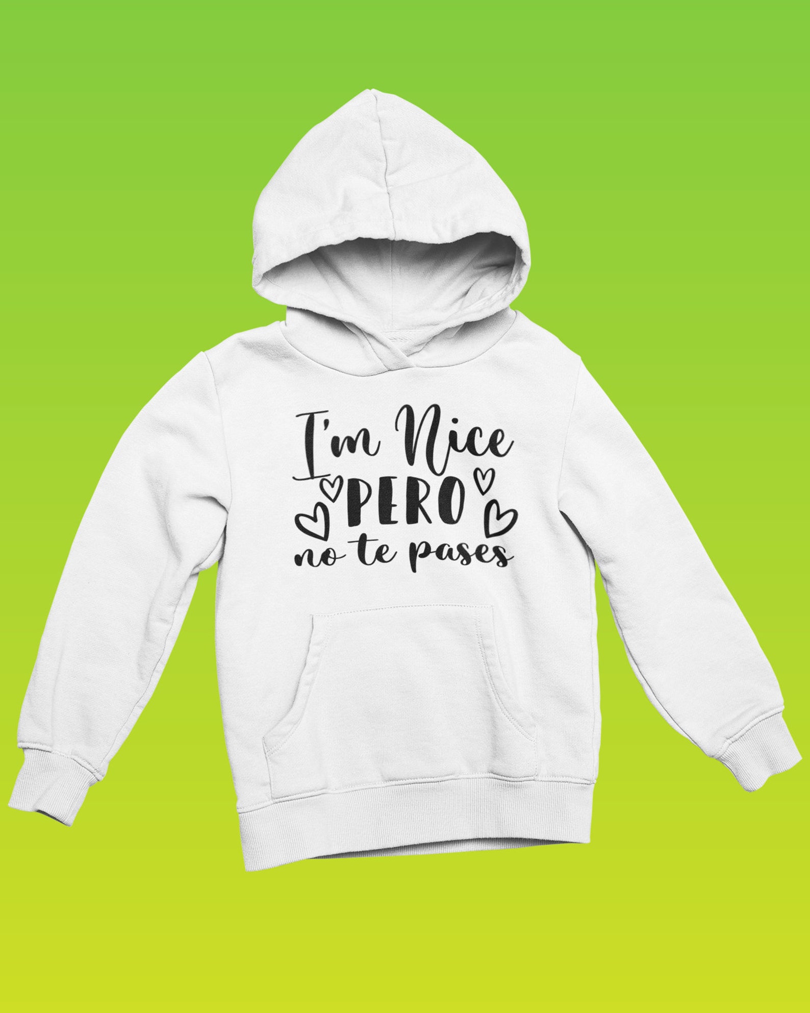 I’m Nice Pero No Te Pases SVG Funny Spanish Digital - Etsy Australia