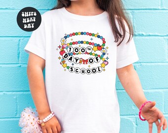 100 Days Of School Bracelet Shirt Girls 100 Days of School Outfit Celebrate 100th Day Funny Teacher Shirts Teacher Comfort Colors® T-Shirt