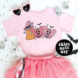 a pink shirt and pink tutu skirt on a white background