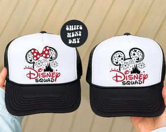 Disney Characters Trucker Hat Mickey Mouse Hat Matching  display picture 3