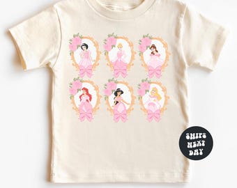 Disney Princess Shirt Coquette Disney Princess Sweatshirt Disney Girls Trip Shirt Disney Group Shirt Coquette Bow Disney Princesses Shirt