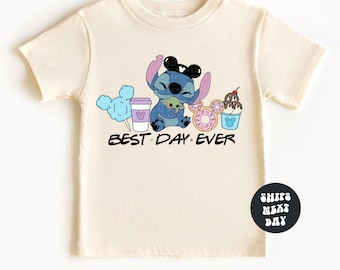 Disney Shirt Stitch Best Day Ever Disney Sweatshirt Best Day Ever Stitch Snacks Shirt WDW Disney Snacks Shirt Disney Lilo And Stitch Snacks