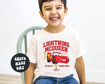 Disney Lightning McQueen Shirt Cars Sweatshirt Lightning 95 Cars Shirt Disneyland Trip Shirt Boys Disney Shirt Disney Vacation Shirts