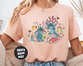 Stitch Shirt Lilo And Stitch Disney Sweatshirt Retro Stitch Shirt Lilo And Stitch Groovy Shirt Trendy Disney Shirt Sweatshirt Gift For Her