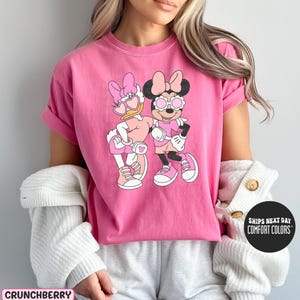 Disney Comfort Colors® Shirt Minnie And Daisy Sweatshirt Retro Disney Besties Shirt Disney Girls Trip Girls Weekend Shirt Disney Sweatshirt