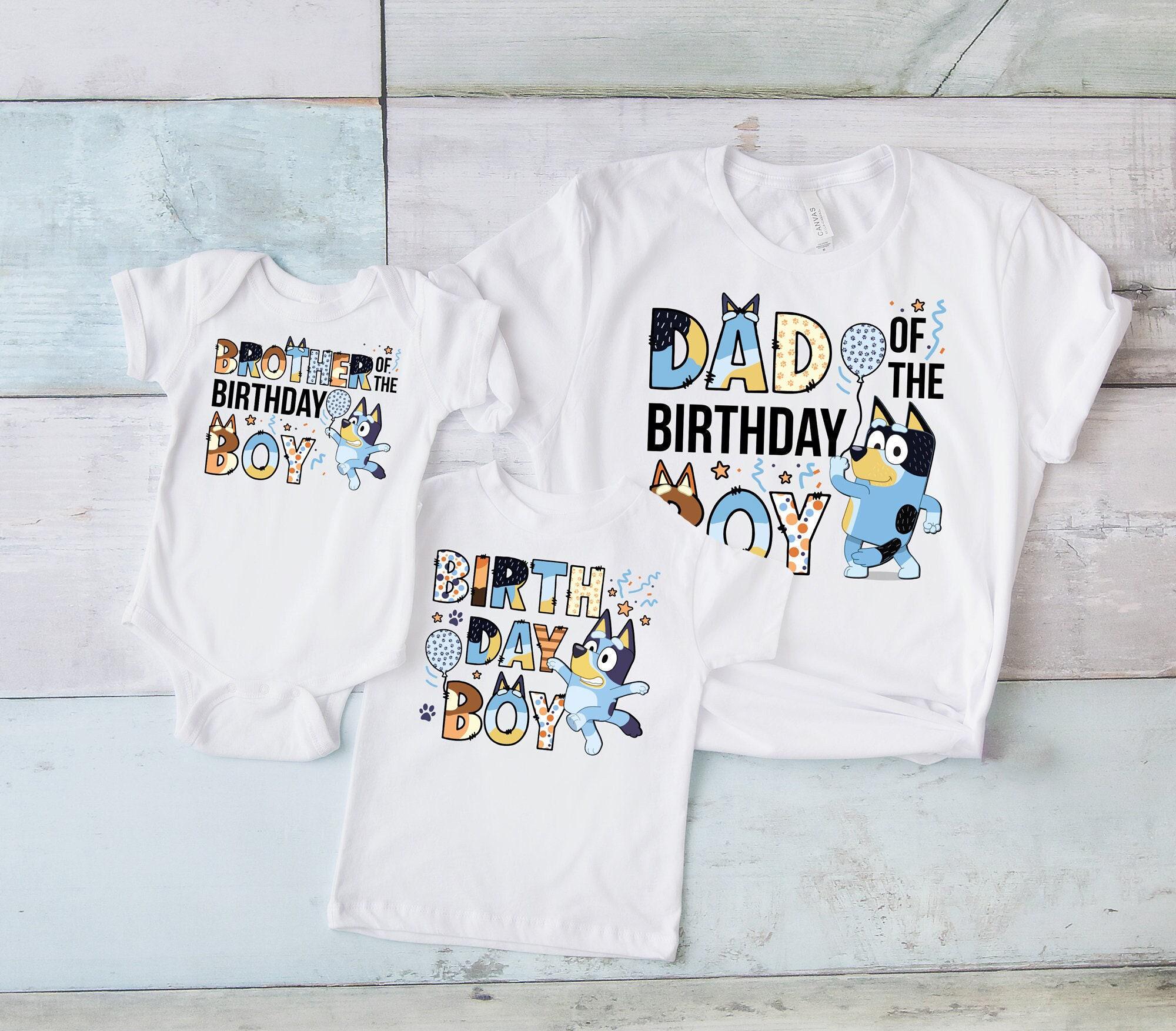 Blue Birthday Girl Custom Shirt