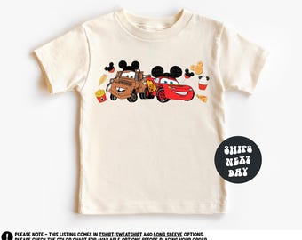 Kids Disney Cars Shirt Cars Shirt Lightning McQueen Shirt Matching Disney Trip Tee Radiator Springs Rusteze Cars Shirt Disney Vacation
