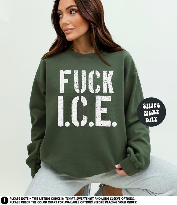 Protest Shirt Anti Ice Shirt F*ck Ice Shirt No Human is Illegal Shirt Ice Protest Shirt Anti Trump Shirt Pro Immigrant Social Justice Shirt