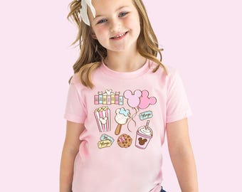 Disneyland Shirt Magical Shirt Disney Snacks Shirt Best Day Ever Shirt Disney World Tee Happiest Place Toddler Shirt Kids Mouse Ears Shirt