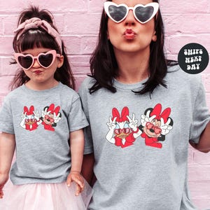 Disney Besties Valentines Shirt Disney Minnie And Daisy Shirt Best Friends Xoxo Love Shirt Disney Valentines Trip Shirt Valentines Day Shirt