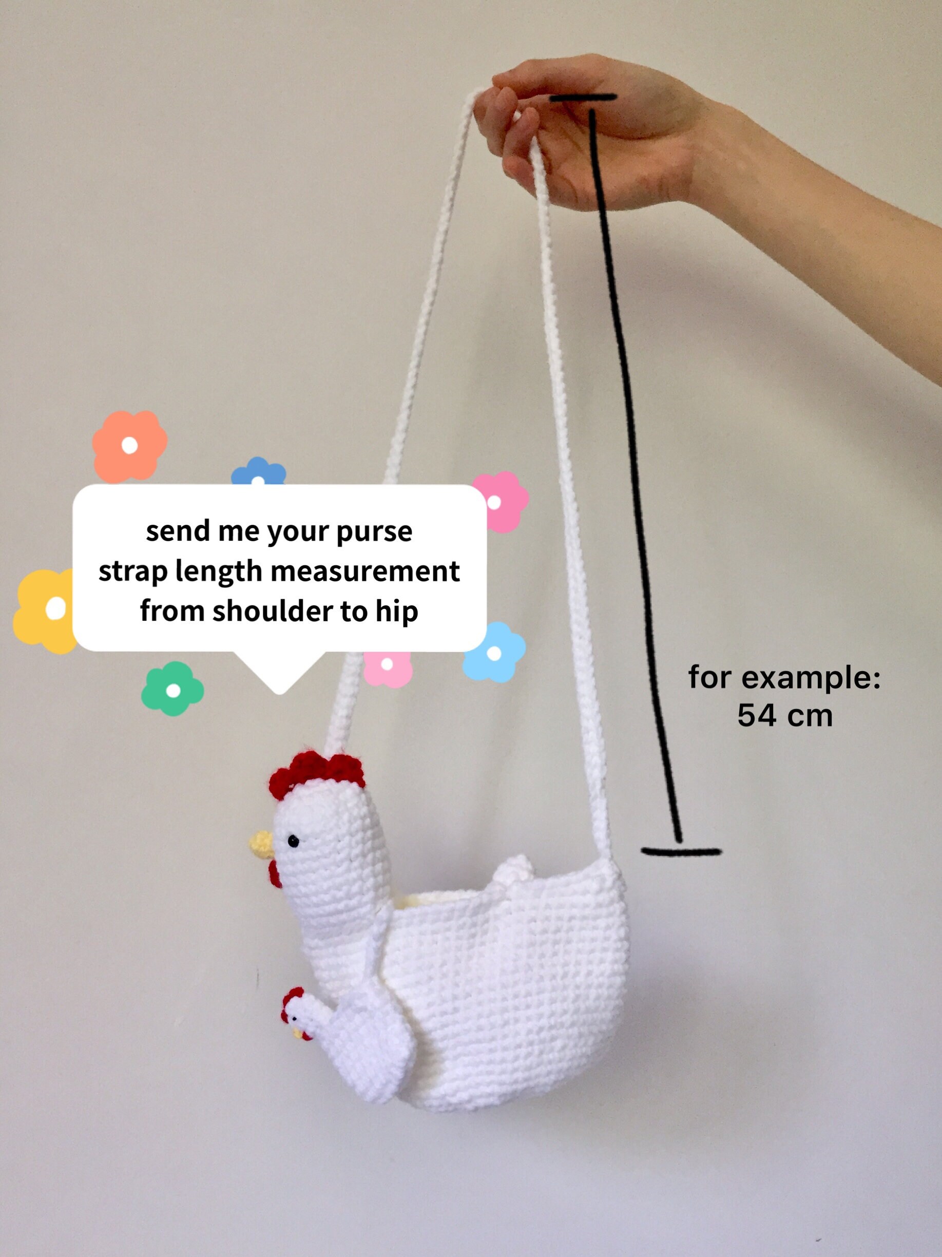 Crochet Chicken Bag With Chicken Bag Handmade Amigurumi Purse Etsy Canada