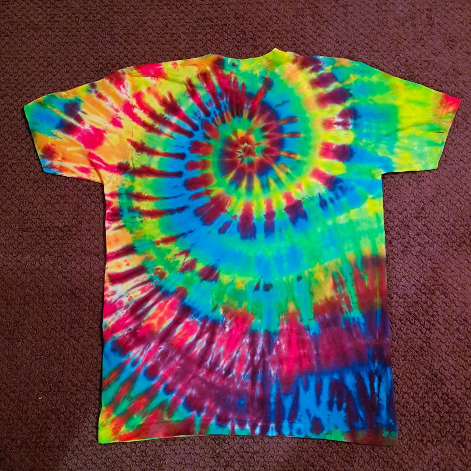 Tie dye unisex clothes shirt tshirt tee men women L large | Etsy