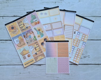 Hit the Road // Road Trip // Summer // Friends // A La Carte // Weekly Planner Sticker Kit // Standard Vertical Kit