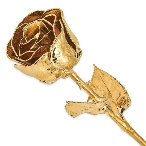 Real Roses Dipped in Solid 24k Gold