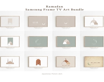 Set di cornici per TV Samsung Ramadan / Decorazioni per TV Ramadan / Decorazioni per TV Ramadan / Poster per TV Ramadan / Decorazioni per TV Ramadan