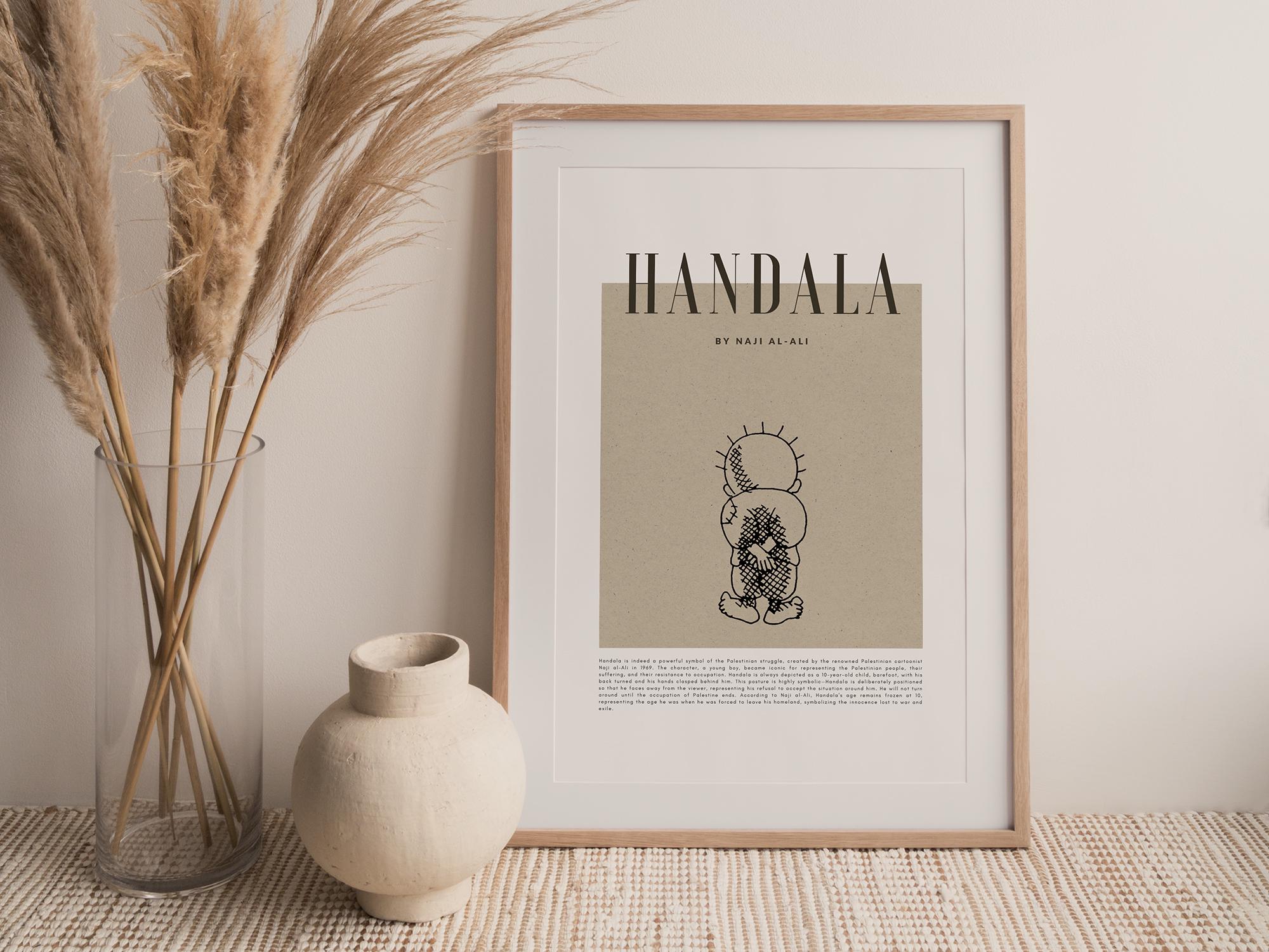 Handala Print | Handalah Poster | Palestine Print | Palestine Wall Art ...