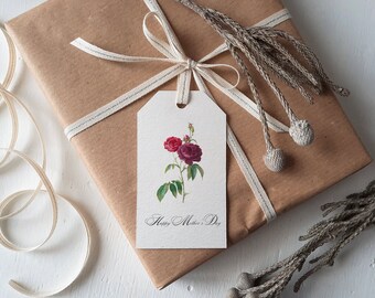 Printable Happy Mother's Day gift Tag | Floral Mother's day tag | Printable Mother's day Tag | Mother's day gift tag | Mother's favor tag