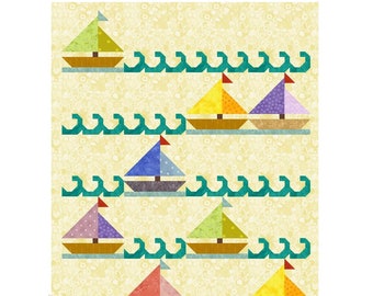 PDF Pattern Quilt Sea VELE