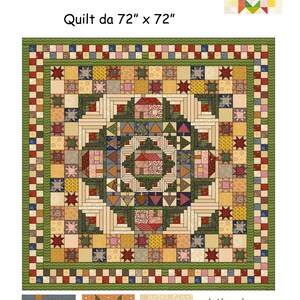 PDF Quilt Pattern Country The Woods of Lu&#39;