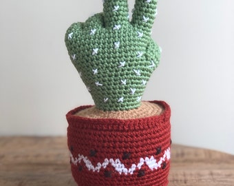Made To Order Cactus Hand Plant