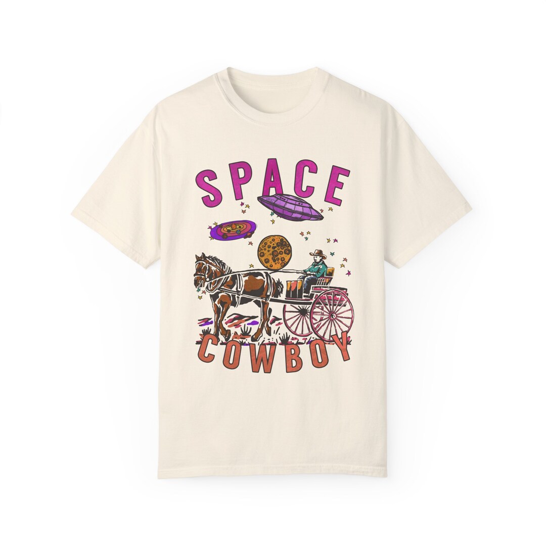 Cosmic Cowboy Long Sleeve Graphic Tee main image 1