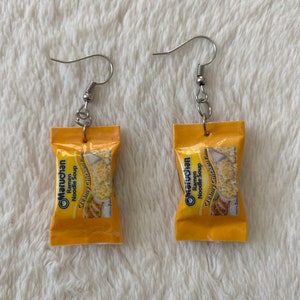 Ramen Noodle Earrings