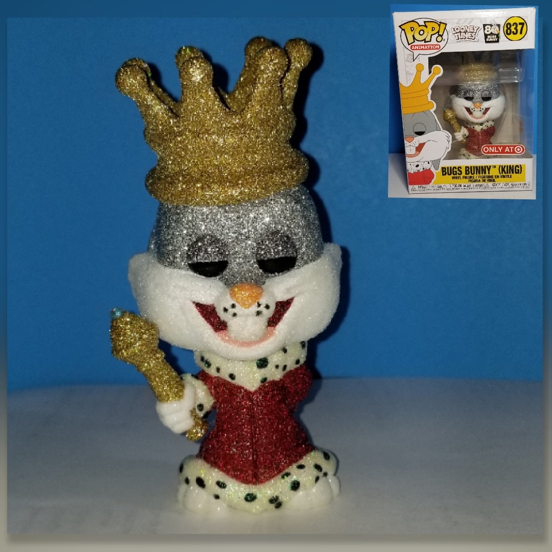 Funko Pop King Bugs Bunny Etsy