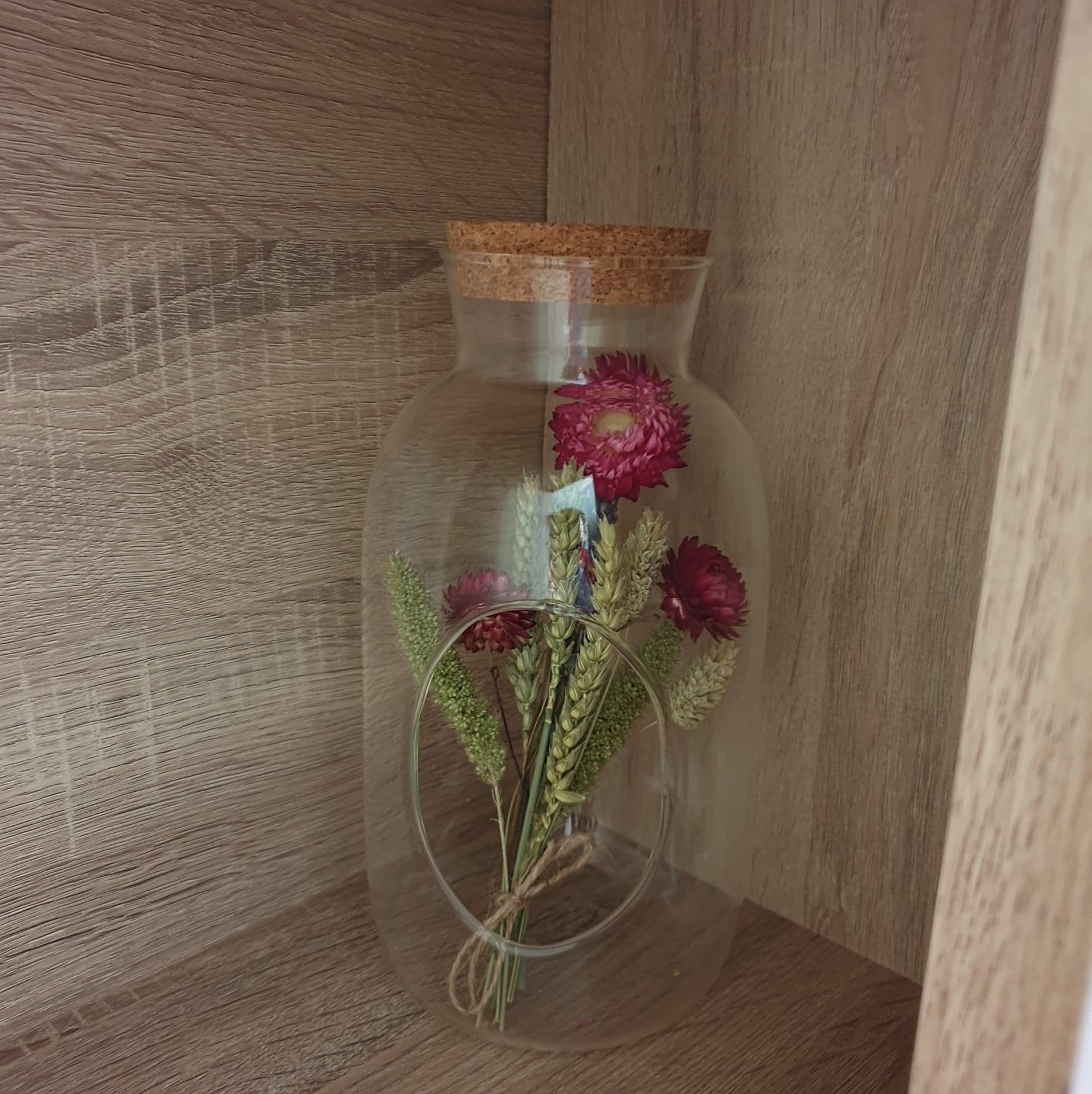 Terrarium Fleurs Séchées