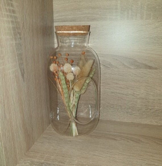 Terrarium Fleurs Séchées