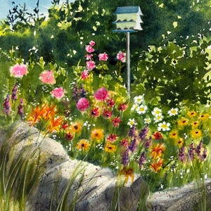 Original Small Sized Watercolor Painting