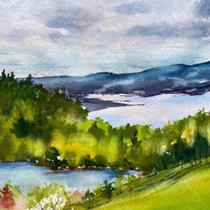 High Quality Print of My Watercolor Painting