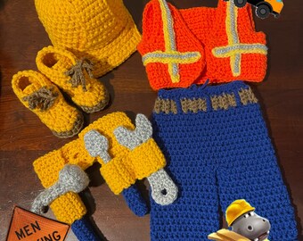 Bébé Ouvrier de la construction