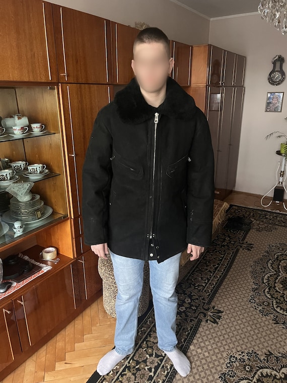 Size 56-4 Soviet Style Military Pilot Winter Pilot Fur