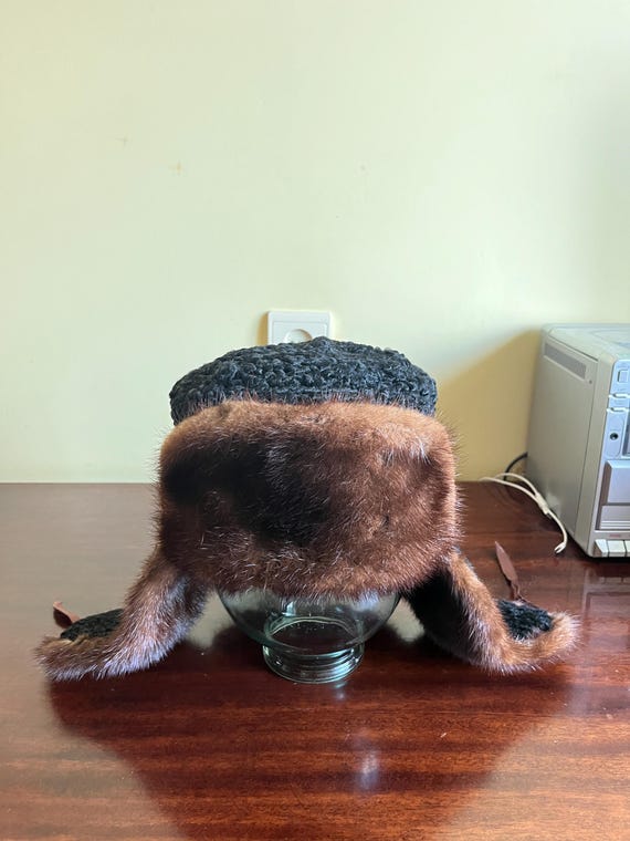 With Karakul Sheepskin! Men display picture 2